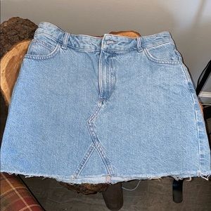 Jean skirt!
